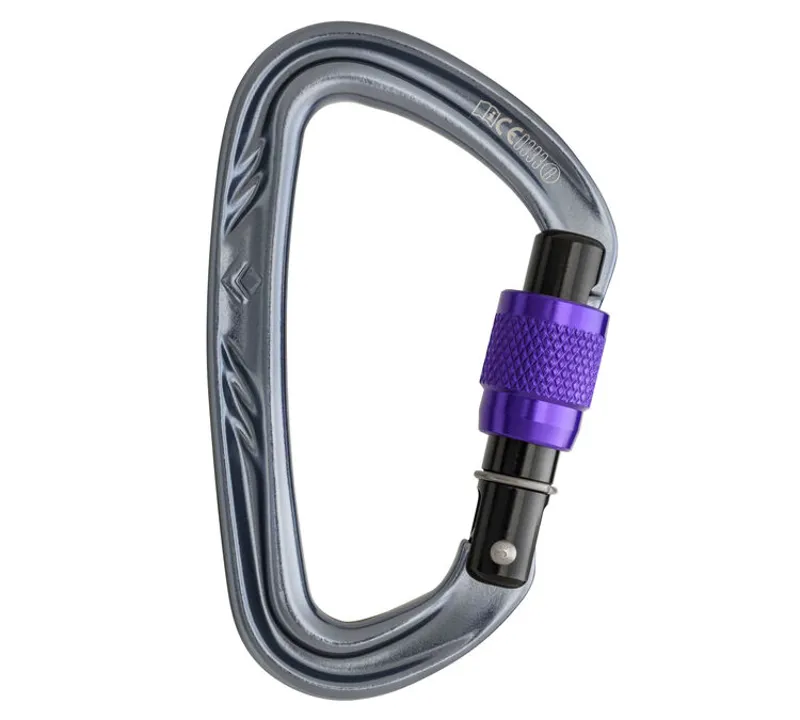 Black Diamond Nitron Screwgate Carabiner