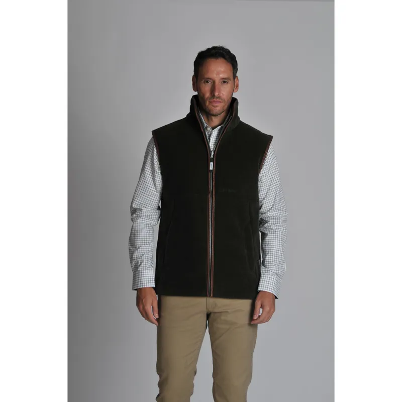 Schoffel Oakham Mens Fleece Gilet Forest-2