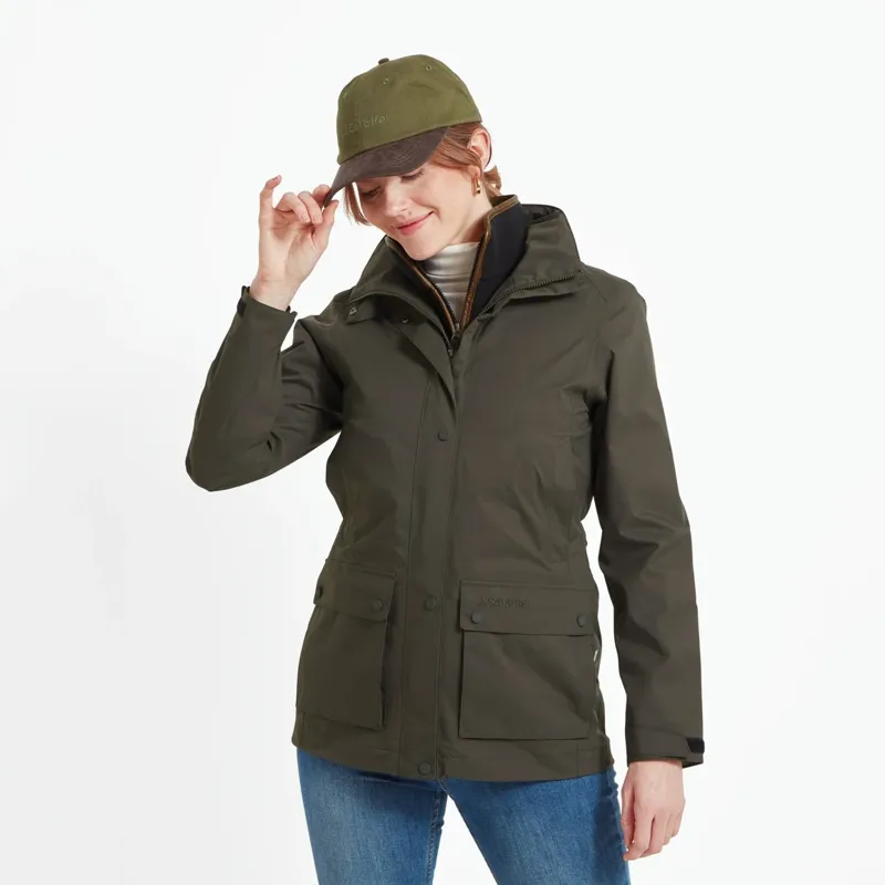 Schoffel Women's Edith Jacket Tundra-1