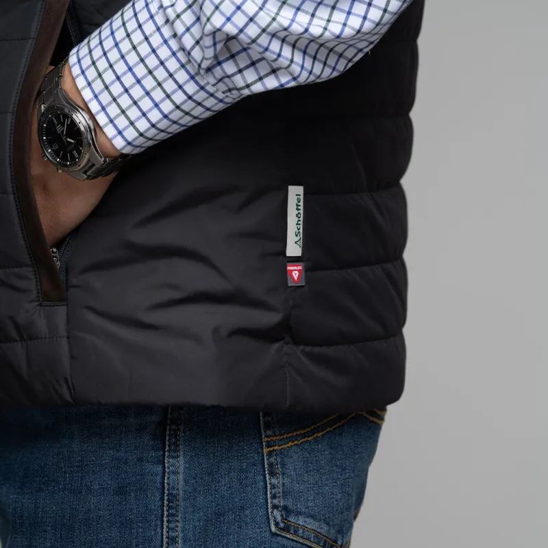 Schoffel Mens Brora Gilet Charcoal-3
