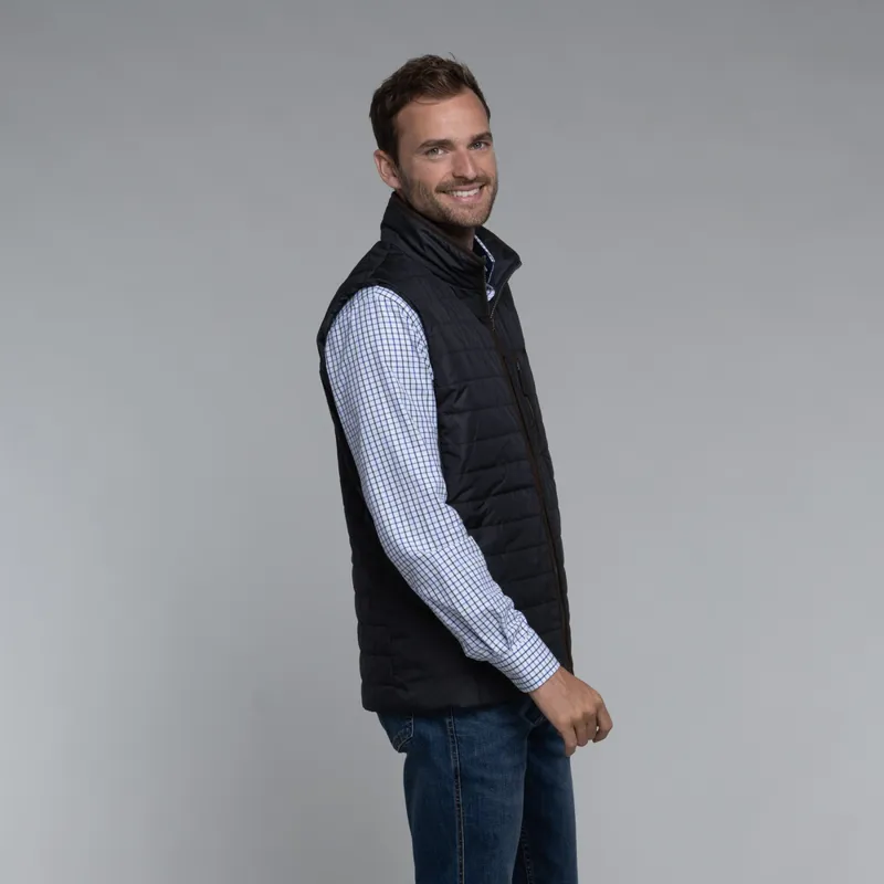 Schoffel Mens Brora Gilet Charcoal-4