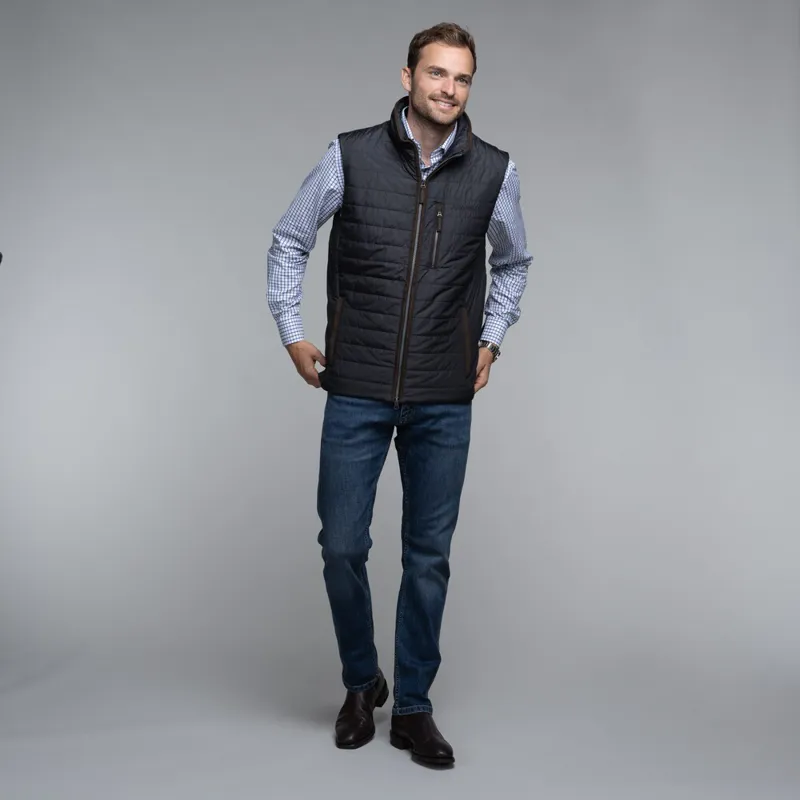 Schoffel Mens Brora Gilet Charcoal-1