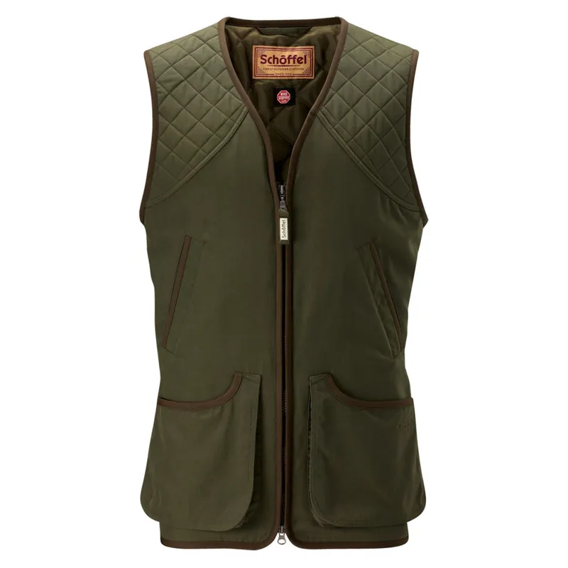Schoffel Stamford Mens Vest Hunter Green