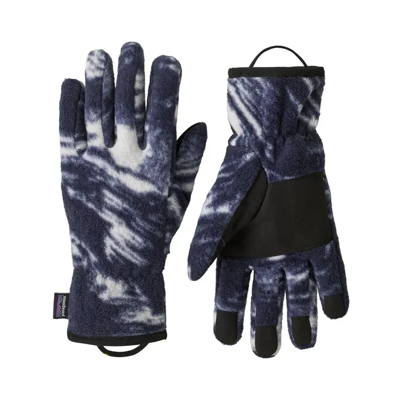 Patagonia Synchilla Fleece Gloves in Polar Breeze: Sunken Blue