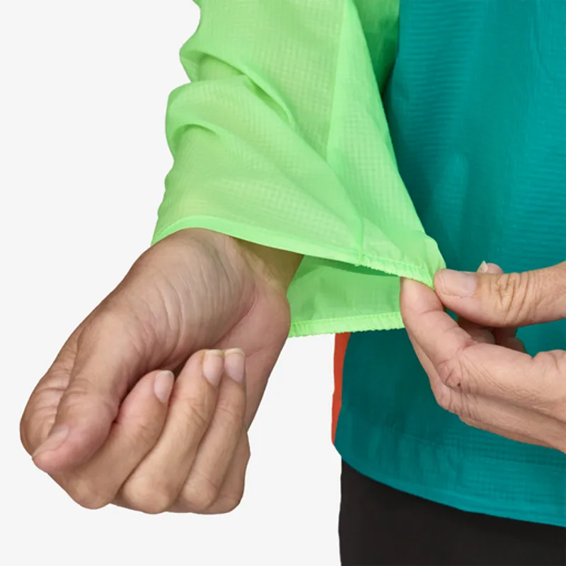 Patagonia Women's Houdini Stash 1/2 Zip P/O Subtidal Blue-7