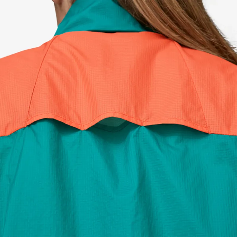 Patagonia Women's Houdini Stash 1/2 Zip P/O Subtidal Blue-6