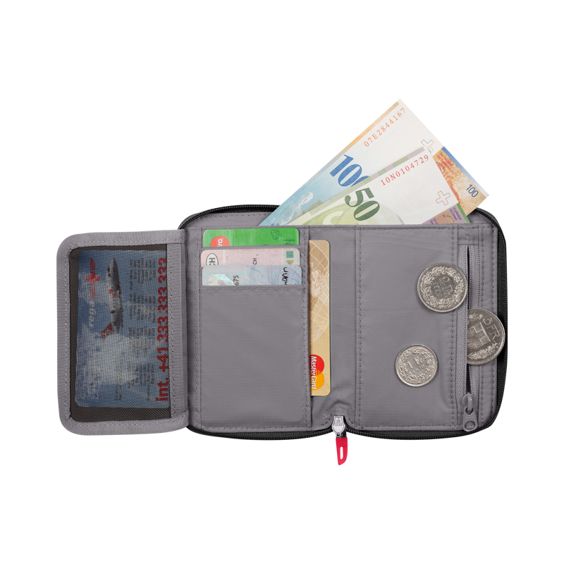 Mammut Zip Wallet in Black-1