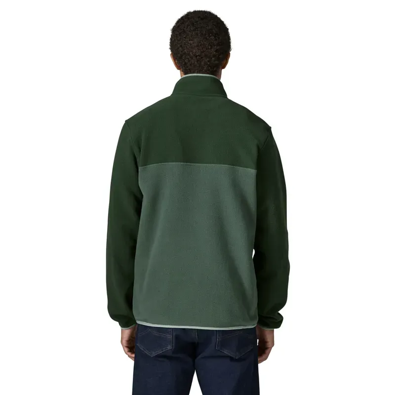Patagonia Lightweight Synchilla Snap-T Fleece Pullover in Canopy Green-2