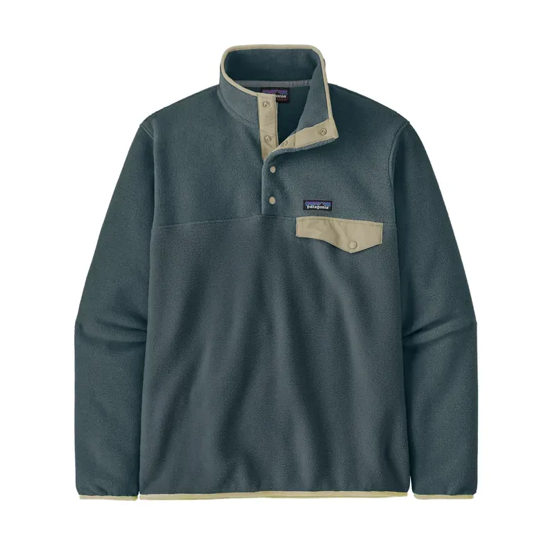 Patagonia Lightweight Synchilla Snap-T Fleece Pullover in Summit Blue
