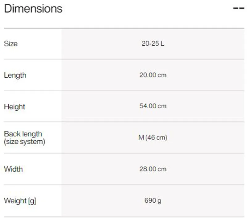 Mammut Aenergy ST Ice-Marine 20-25 L-2