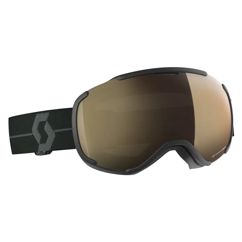 Scott Faze II Ski Goggle Black/Grey / Light Sensitive Bronze Chrome