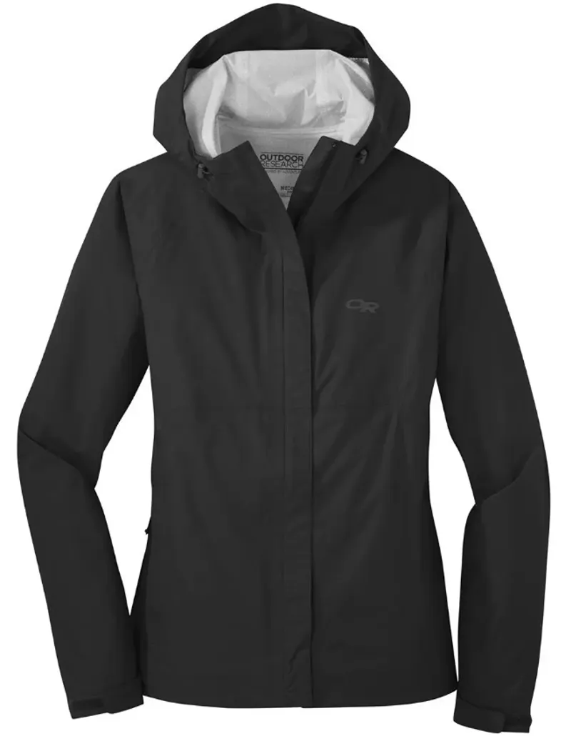 Outdoor Research Womens Apollo Rain Jacket Black