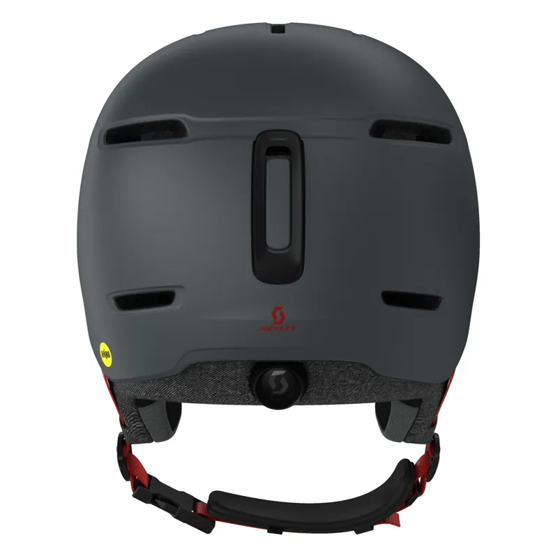 Scott Track Helmet Iron Grey/Red-3