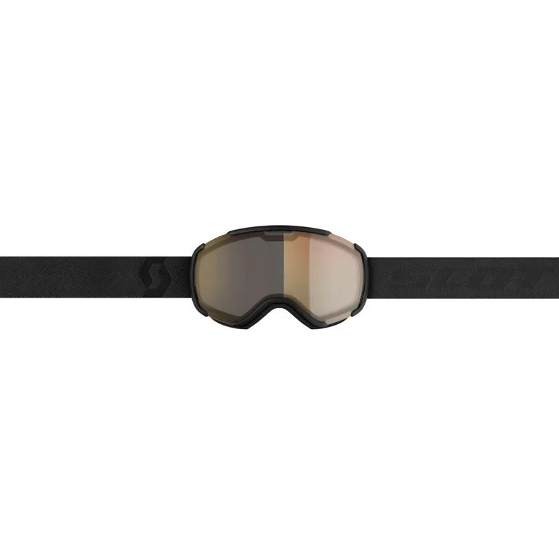 Scott Faze II Goggle Black Light Sensitive Bronze Chrome Lens-2
