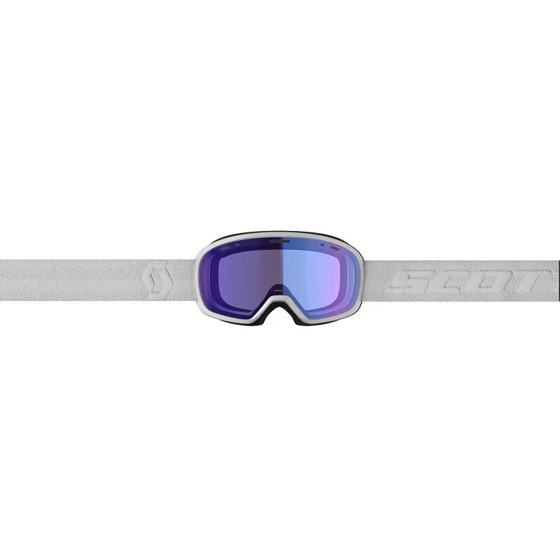 Scott Muse Pro Goggle White Illuminator Blue Chrome Lens-2