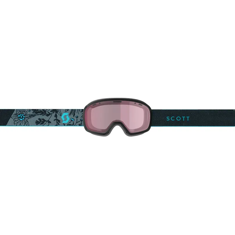 Scott Muse Goggle Black/Cyan Blue/Enhancer Lense-2