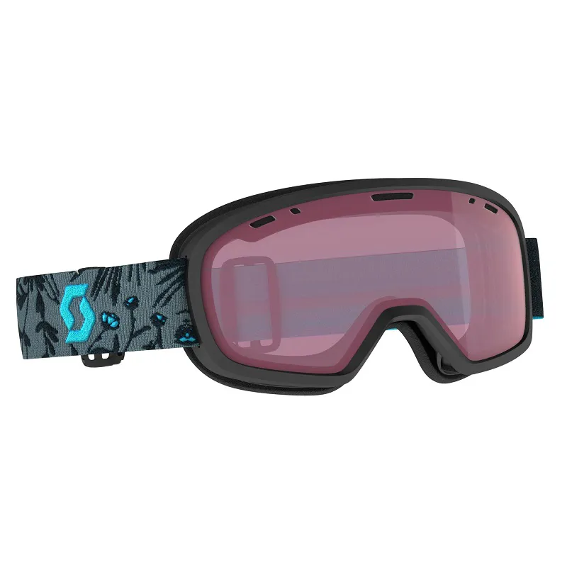 Scott Muse Goggle Black/Cyan Blue/Enhancer Lense