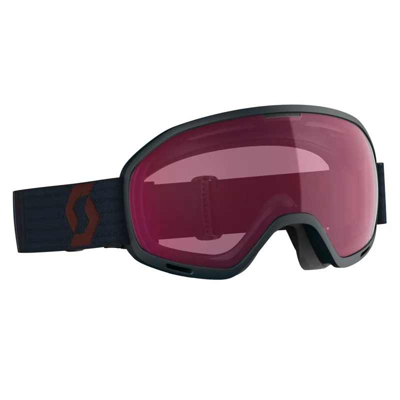 Scott Unlimited II OTG Goggle Merlot Red Blue Nights Enhancer