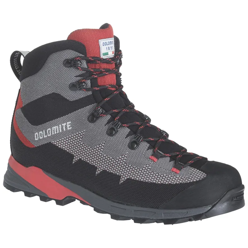 Dolomite Steinbock WT GTX Walking Boots 2.0 Pewter Grey/Fiery Red UK 8.5