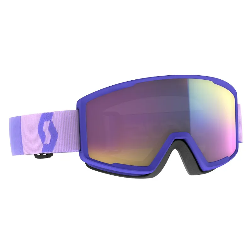 Scott Factor Pro Goggle Lavender Purple/Enhancer Teal Chrome