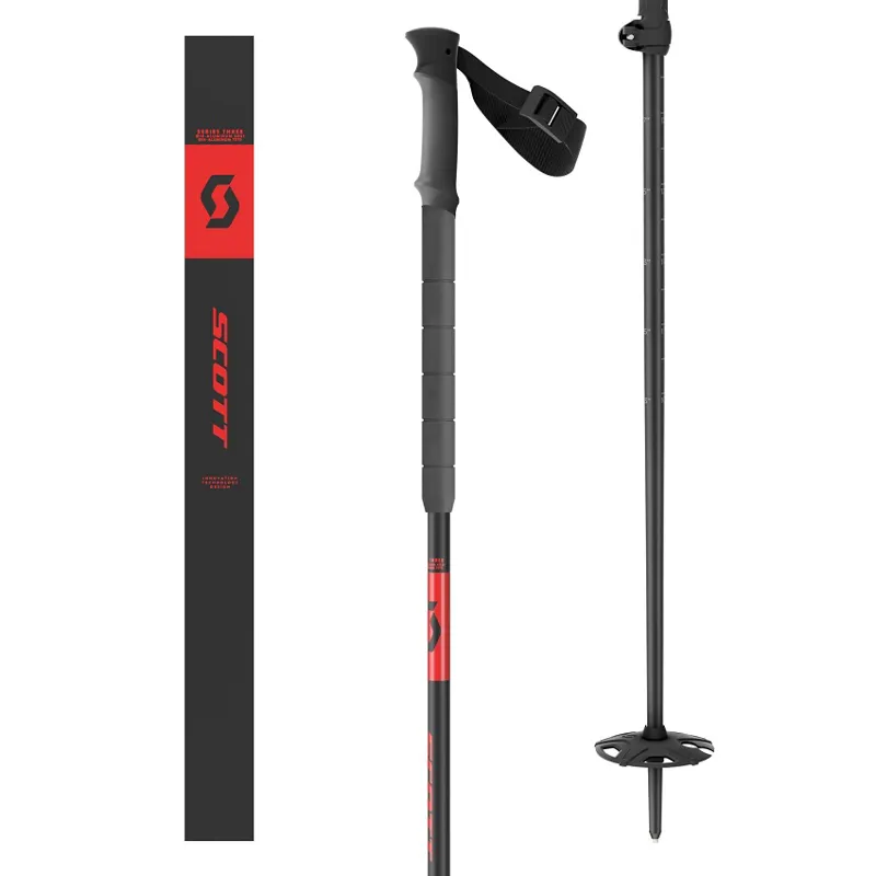 Scott Pole Aluguide Black/Red 105-140-1