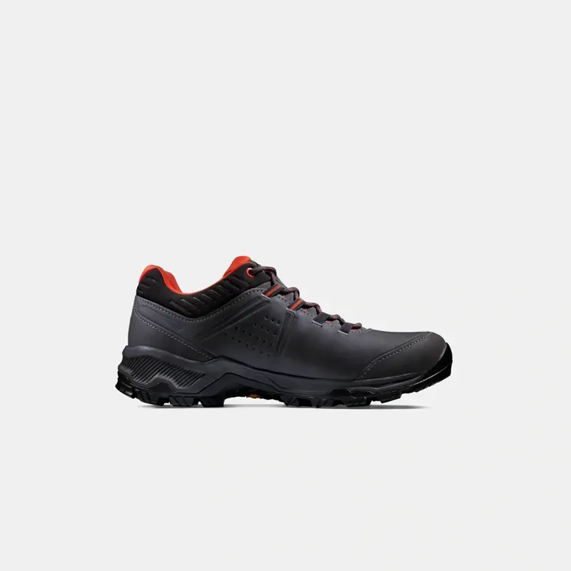 Mammut Mercury IV Low GTX Men's Hiking Shoes in Titanium-Hot Red