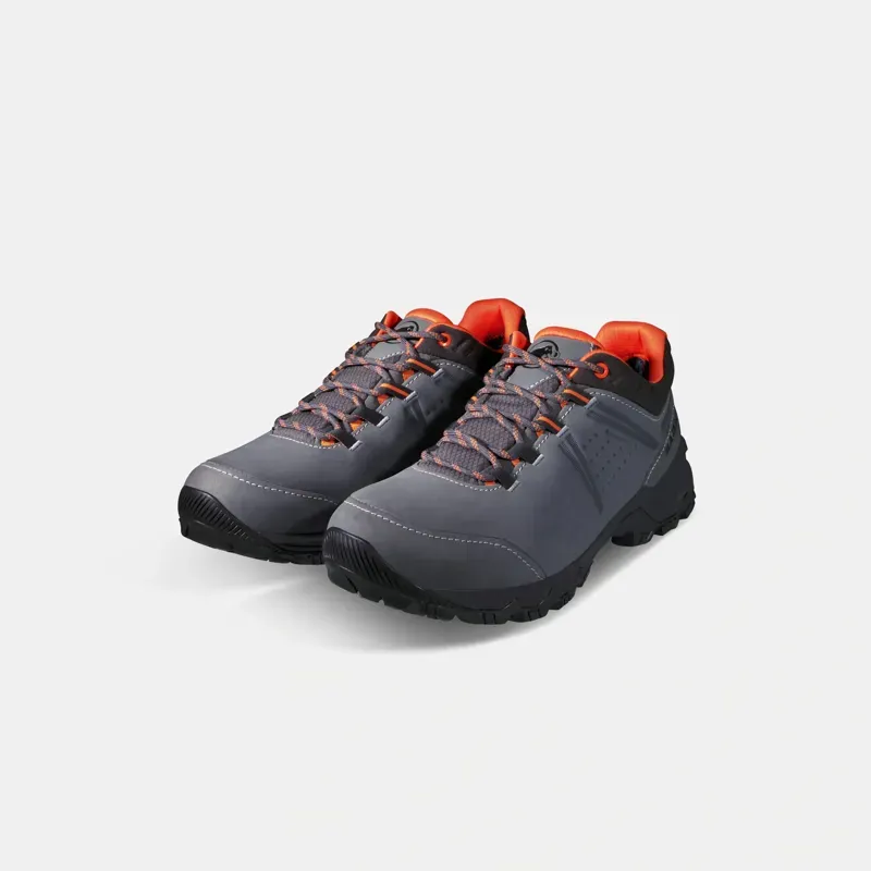 Mammut Mercury IV Low GTX Men's Hiking Shoes in Titanium-Hot Red-6