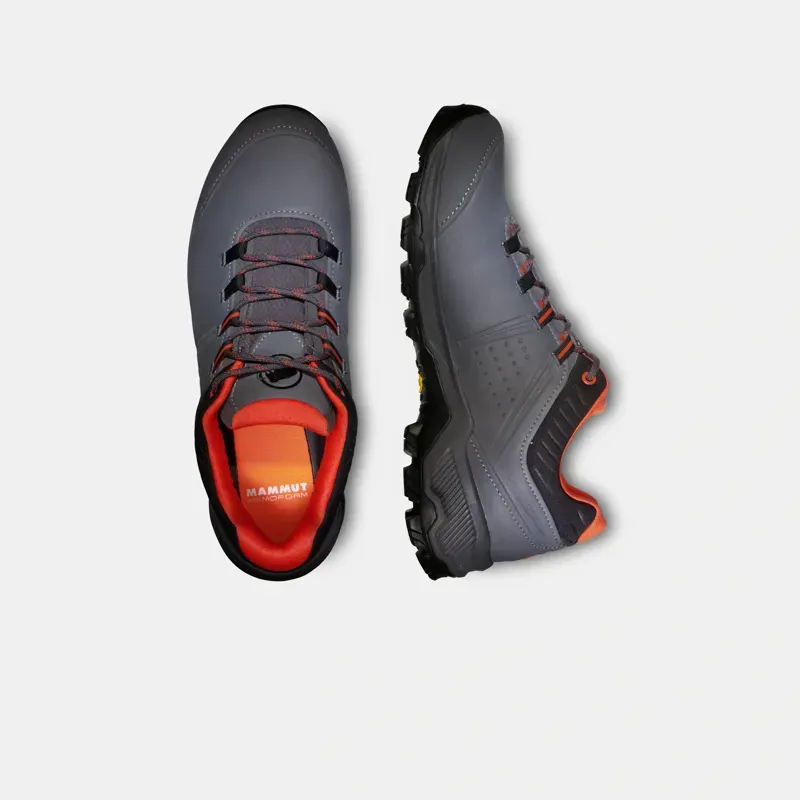 Mammut Mercury IV Low GTX Men's Hiking Shoes in Titanium-Hot Red-9