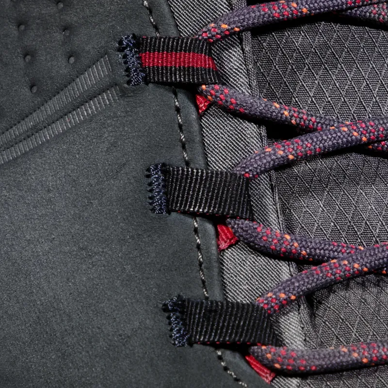 Mammut Nova IV Mid GTX Womens Hiking Boots in Black-Blood Red-6