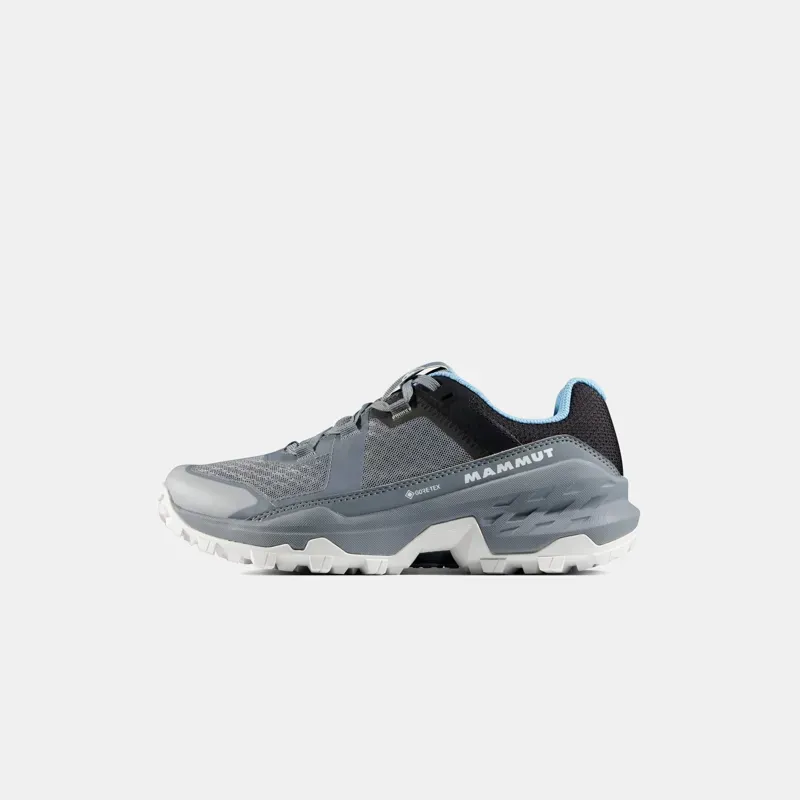 Mammut Girun II Low GTX Women's Shoes in Alloy-Light Glacier Blue