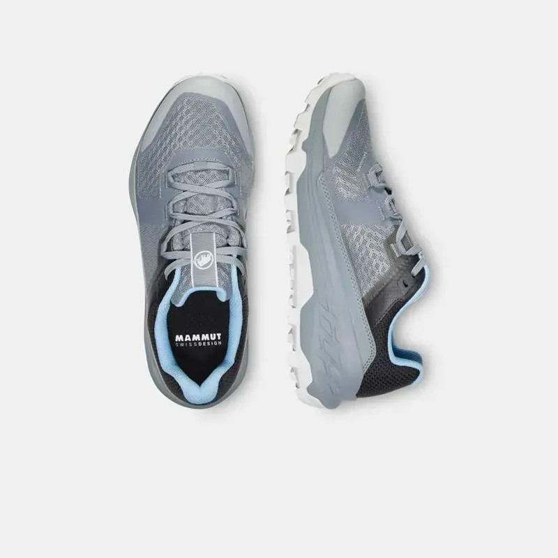 Mammut Girun II Low GTX Women's Shoes in Alloy-Light Glacier Blue-1