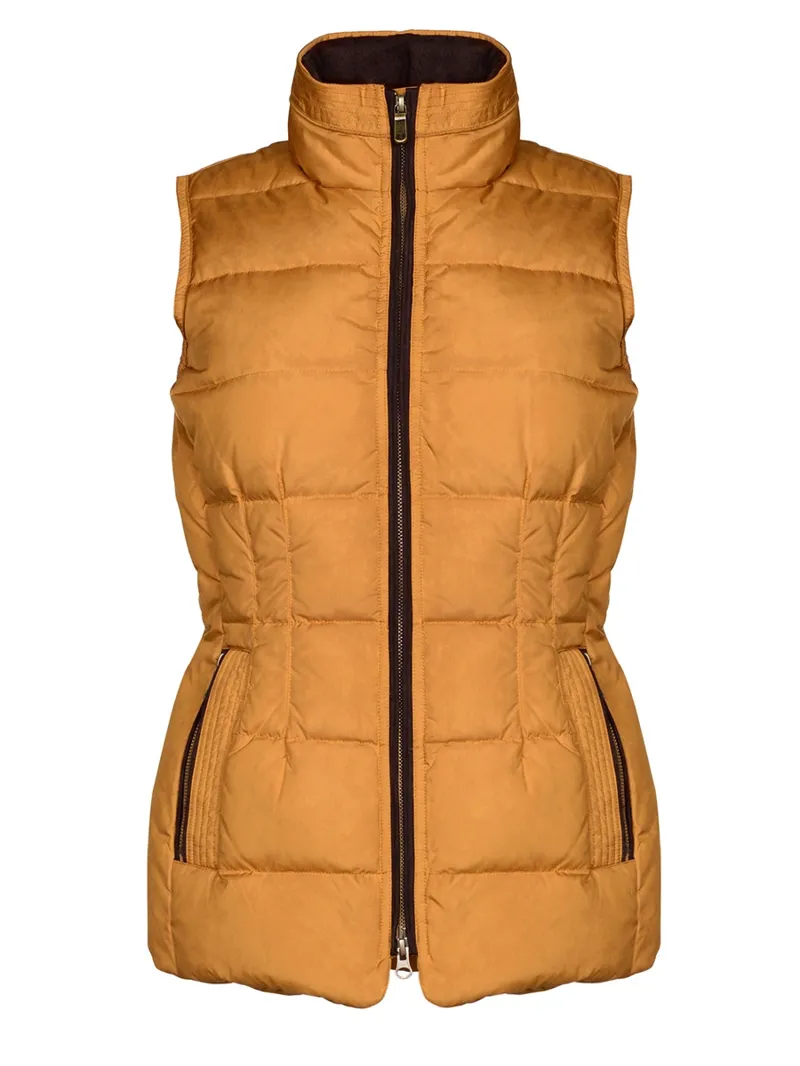 Dubarry Spiddal Womens Gilet Mustard