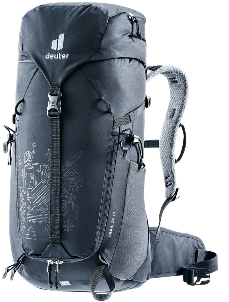 Deuter Trail 22 SL Hiking Backpack Black 125th Anniversary Edition