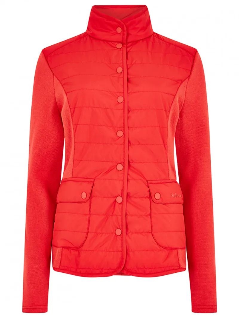 Dubarry Terryglass Womens Quilted Jacket Poppy
