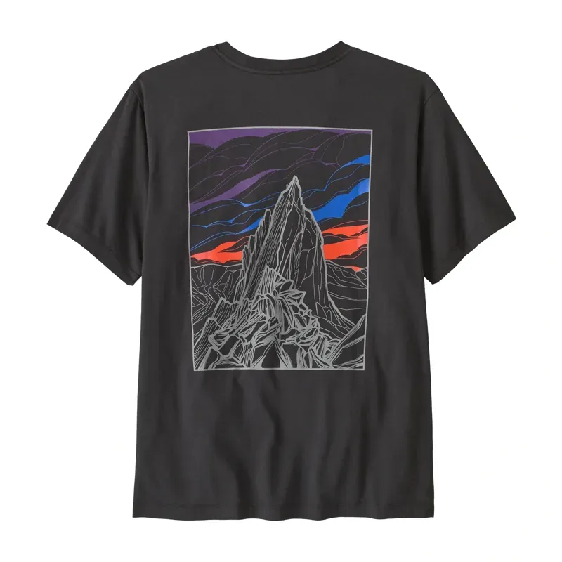 Patagonia Cloud Crag T-Shirt in Ink Black-1