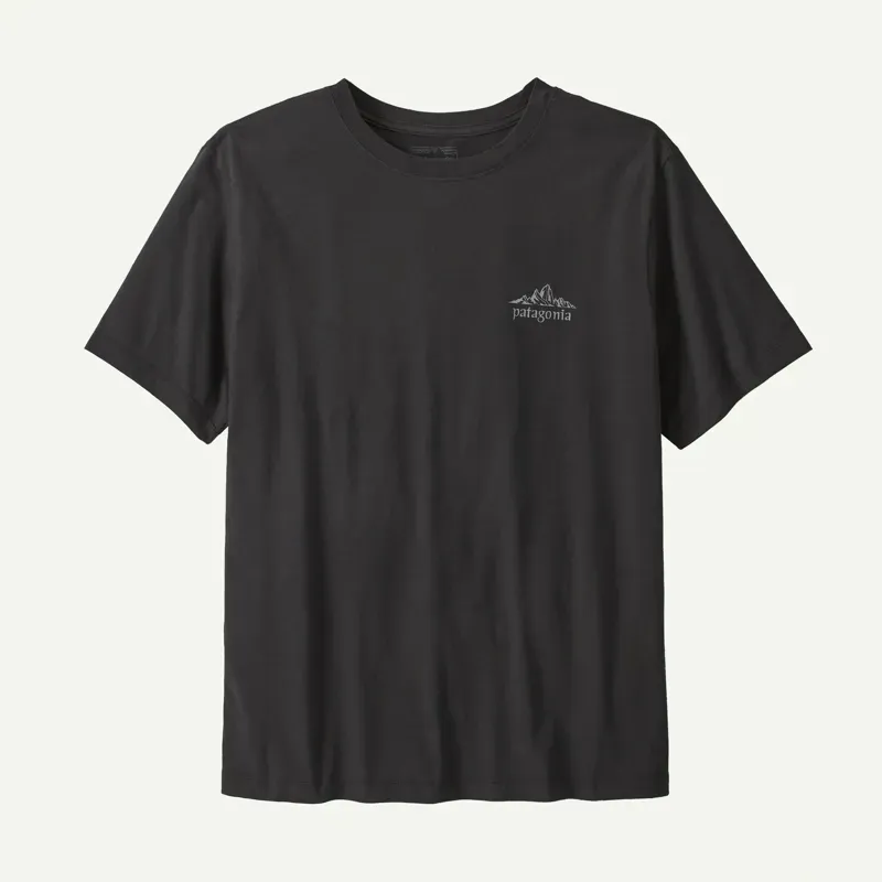 Patagonia Cloud Crag T-Shirt in Ink Black