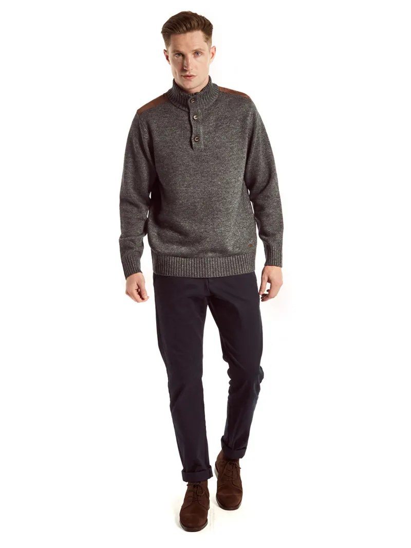 Dubarry Mens Lambert Sweater Grey