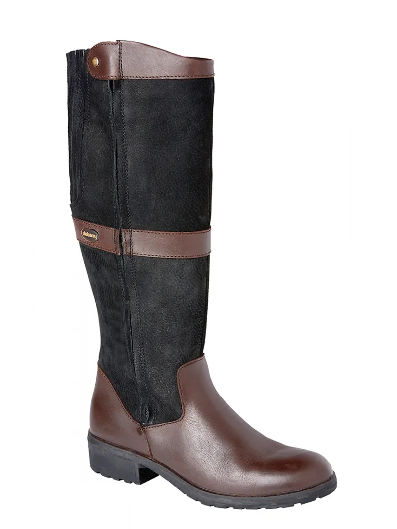 Dubarry Sligo Womens Knee-High Boot Black/Brown