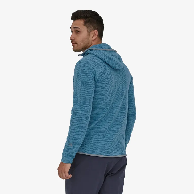 Patagonia Mens R1 Air Full-Zip Hoody in Wavy Blue-2