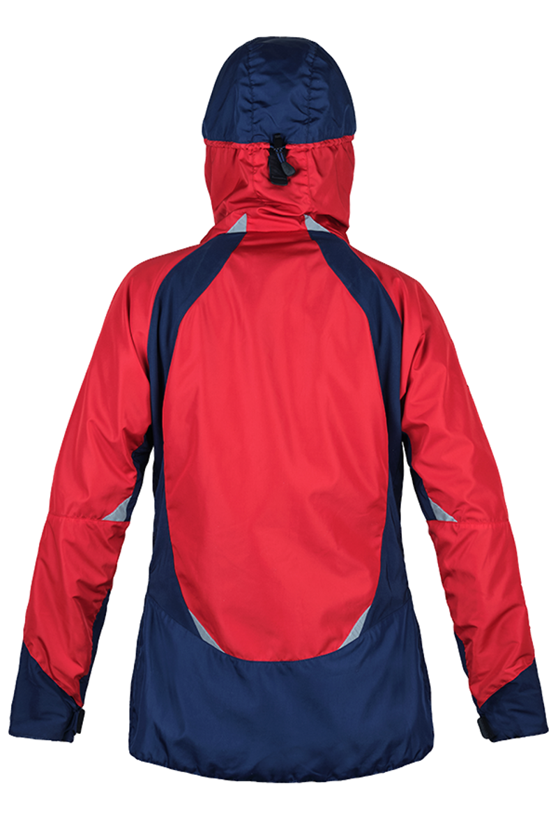 Paramo Womens Velez Evolution Hybrid Smock Midnight/Fire-1