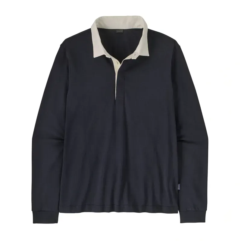Patagonia Long-Sleeved Rugby Shirt in Sunken Blue