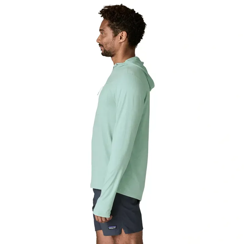 Patagonia Capilene Cool Sun Hoody in Canopy Green - Light Canopy Green X-Dye-4