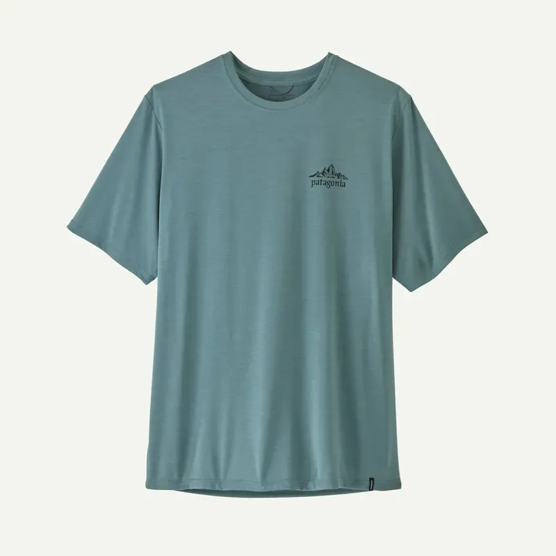 Patagonia Capilene Cool Daily Cloud Crag Shirt in Blue Sage - Light Blue Sage X-Dye-1
