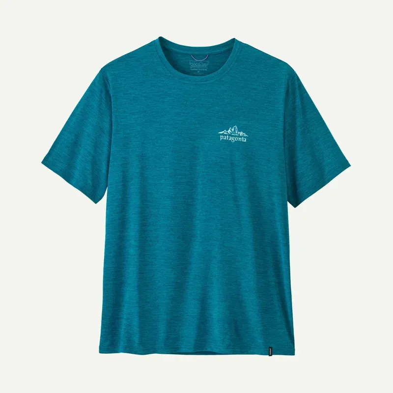 Patagonia Capilene Cool Daily Cloud Crag Shirt in Glacial Blue - Light Glacial Blue X-Dye-1