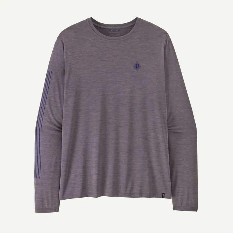 Patagonia Long-Sleeved Capilene Cool Daily Hut Tripper Shirt in May Grey - Light May Grey X-Dye-1