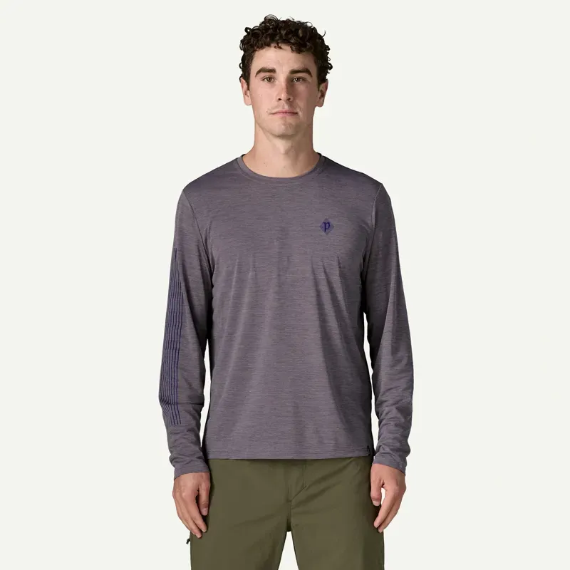 Patagonia Long-Sleeved Capilene Cool Daily Hut Tripper Shirt in May Grey - Light May Grey X-Dye-2
