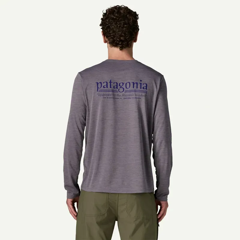 Patagonia Long-Sleeved Capilene Cool Daily Hut Tripper Shirt in May Grey - Light May Grey X-Dye-3
