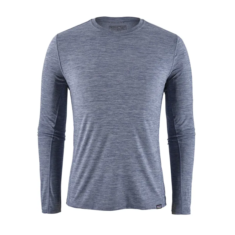 Patagonia Long Sleeve Cap Cool Lightweight Mens Shirt Classic Navy