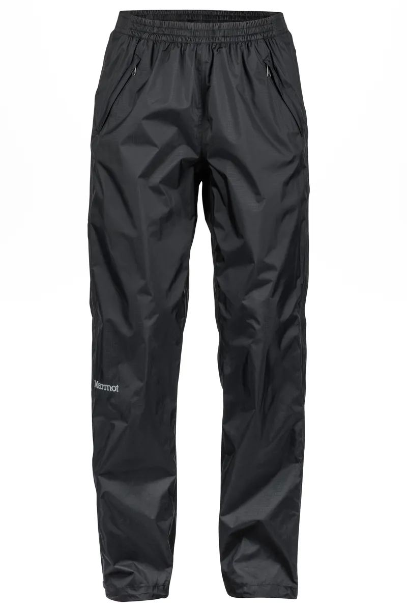 Marmot Womens Precip Full Zip Waterproof Pant Black