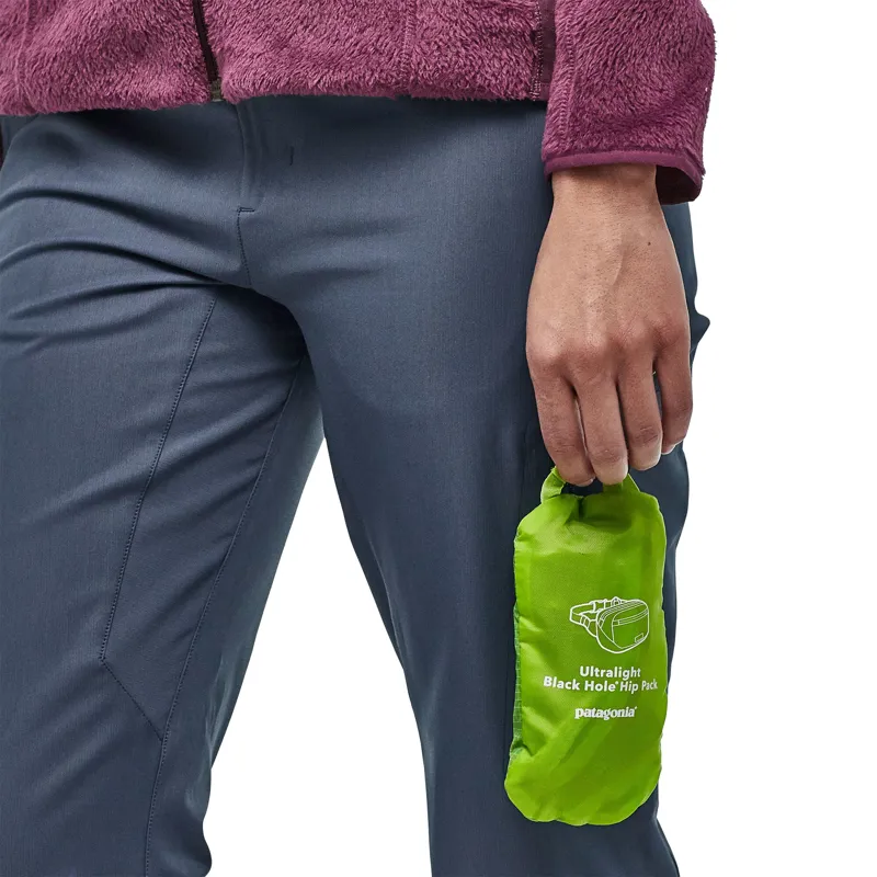 Patagonia UL Black Hole Mini Hip Pack Patchwork: Peppergrass Green-1